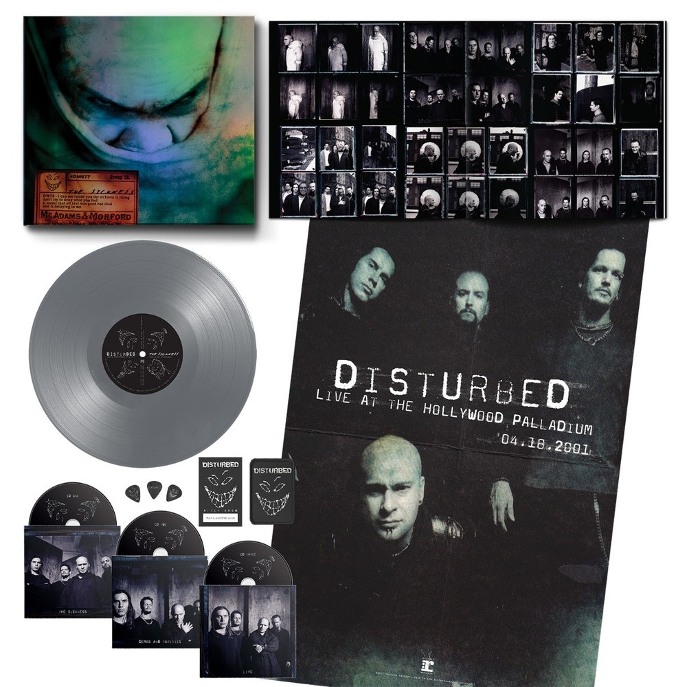 Disturbed – The Sickness [Explicit Content] (Boxed Set, Silver Colored Vinyl) (3