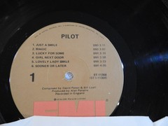 Pilot „Self Titled“ Pristine NEVER PLAYED Original 1974 First Pressing! Photos!