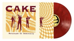 Cake ~ Motorcade Of Generosity, Limited Maroon Vinyl LP (New/Selaed)