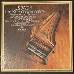 sealed 4LP box JS BACH The HARPSICHORD CONCERTOS The English Concert R 215351