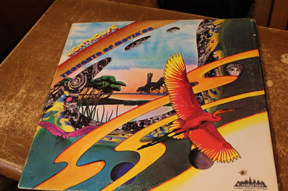 LIGHTHOUSE ( SKIP PROKOP ) THOUGHTS OF MOVING ON STEREO RECORD ALBUM