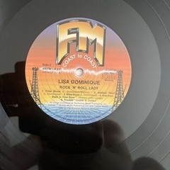 Lisa Dominique – Rock ‚N‘ Roll Lady. Original Europe 1st Press Vinyl LP Excellen