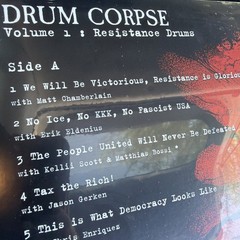 Drum Corpse Volume 1: Resistance Drums NEW LP RSD 2026 VINYL Pearl Jam NO KINGS