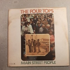 The Four Tops Main Street People LP Vinyl 1973 ABC/Dunhill