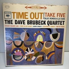 The Dave Brubeck Quartet Time Out Vinyl LP 1961 Columbia CS 8192