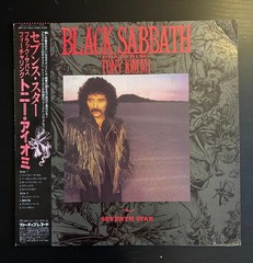 BLACK SABBATH Seventh Star 1986 LP JAPAN OBI Judas Priest IRON MAIDEN Rare!