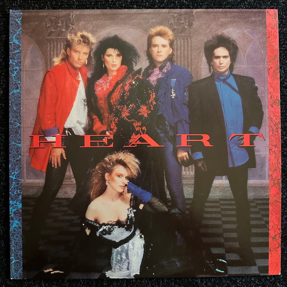 Heart self-titled Vinyl LP 1985 Capitol Records Ann & Nancy Wilson Rock AOR