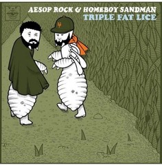 *NEW SEALED-AESOP ROCK & HOMEBOY SANDMAN-TRIPLE FAT LICE LP