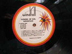 Flowers Of Evil Mountain LP Windfall 5501 VG NO JACKET
