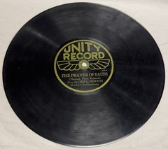 Unity Record 78 RPM Unity Workers Song 400 V+ Thin Flexidisc