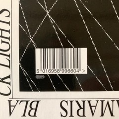 Samaris Black Lights 2016 LP Multicoloured Sleeve One Little Indian