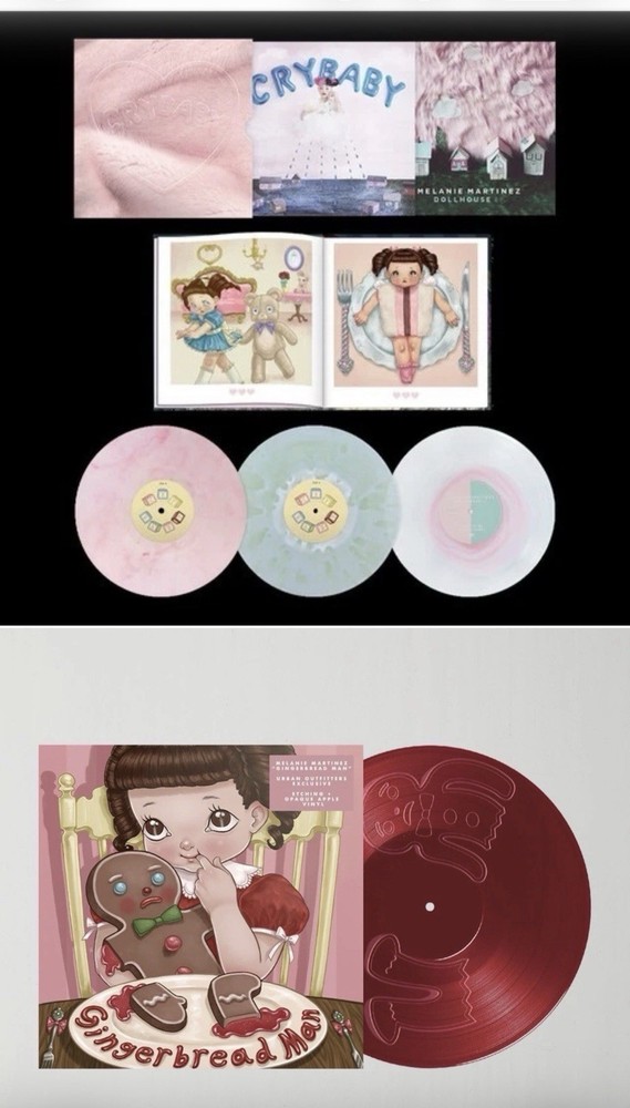 Melanie Martinez Bundle Gingerbread Man Red Cry Baby Deluxe LP Vinyls New Seal