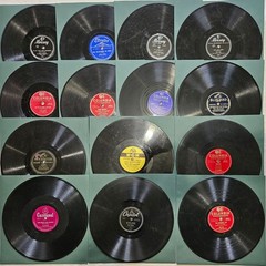 Fourteen 78 RPM 10″ Records Lot #ANN: Vocal Pop EZ Jazz Swing Crooner 1940s 50s