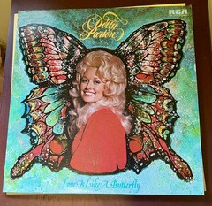 Dolly Parton Love Is Like A Butterfly Mint Vinyl LP Vintage 1974