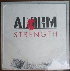 THE ALARM – STRENGTH – 1983 I.R.S. RECORDS VINYL ALBUM – (WORN/VG)