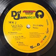 Def Jam Jamaica Red Star Sounds 2xLP Record 2003 Promo Hip Hop Reggae 33RPM