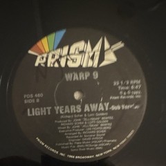 Warp 9 Light Years Away 12″ Vinyl Single Prism Records 1983 Electronic 33 RPM