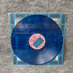 Hanoi Rocks: Self Destruction Blues (Blue Vinyl LP 1989 Geffen)Limited Ed VG+