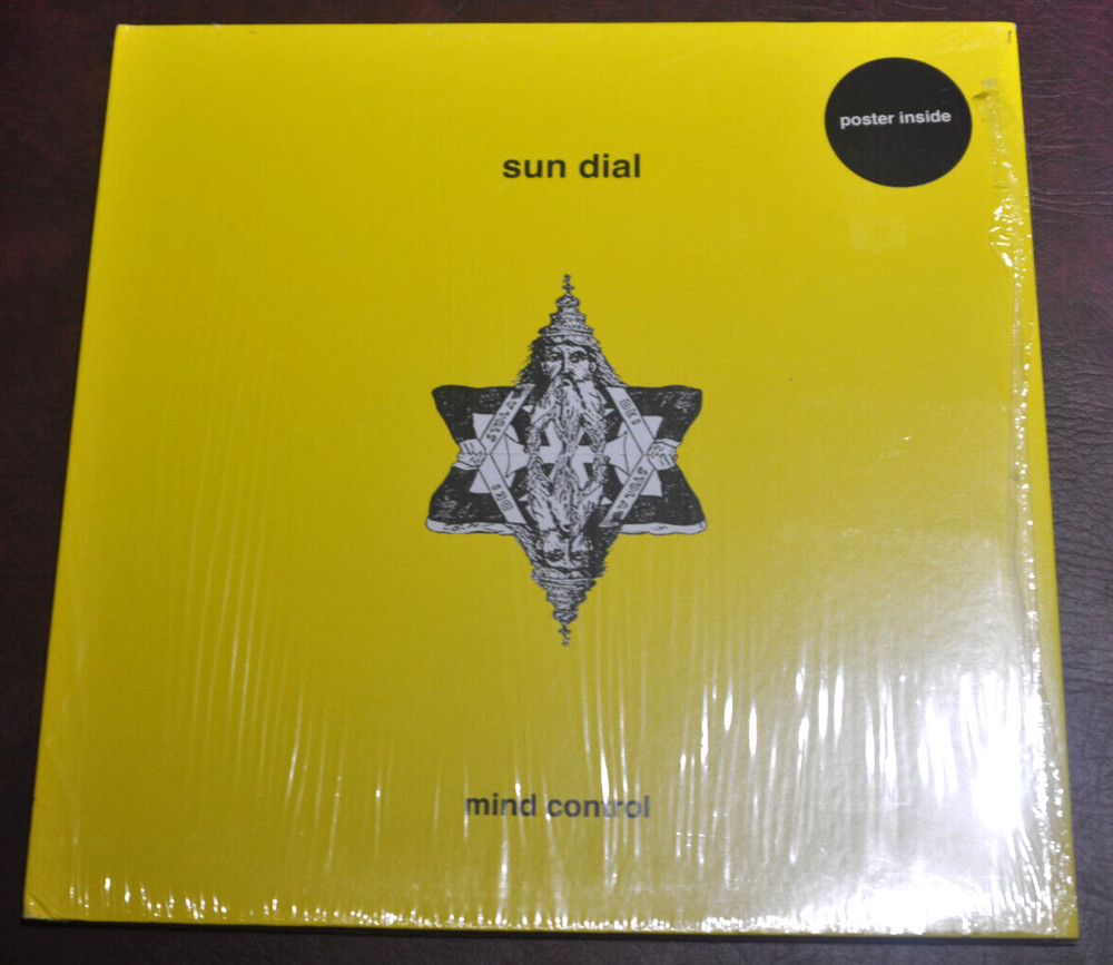 Sun Dial – Mind Control, Tangerine UK LP from 2012 with poster, in shrink NM/NM