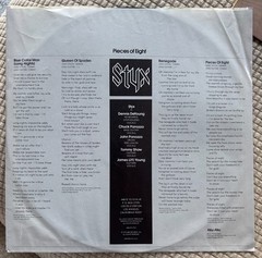 Styx – Pieces of Eight LP Vintage Vinyl Record 1978 Gatefold Custom Inner VG/VG
