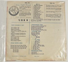 1940’s & 1950’s Young People’s Records Vinyl Album 78 RPM Lot – 5 Records VTG