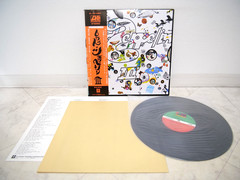 LED ZEPPELIN / III JAPAN ISSUE LP W/OBI, INSERT, POSTER