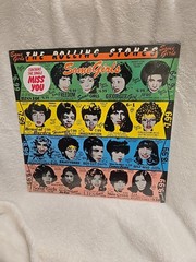 Rolling Stones Some Girls SEALED original Cover W/ Hype Banned Vinyl Record
