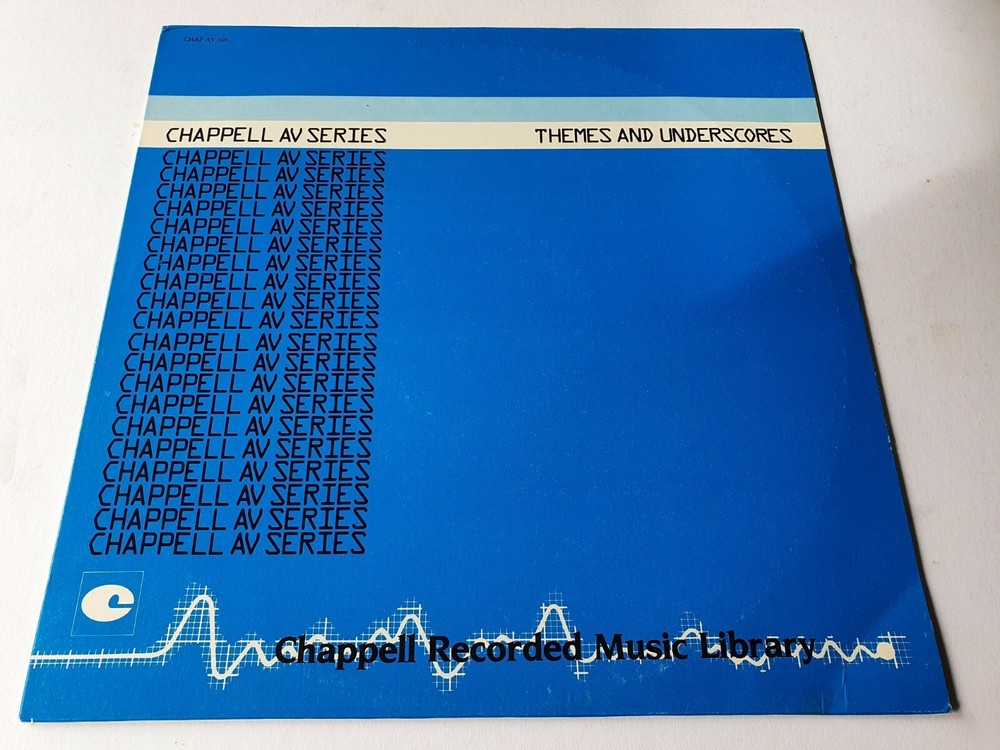 Chappell AV Series – Themes And Underscores – CHAP AV 026 – Library LP – 1987