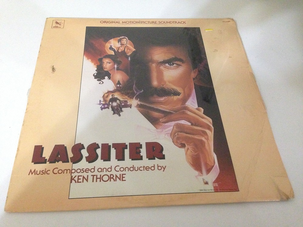 Lassiter Sealed Vinyl LP Record! Ken Thorne Film Score Soundtrack STV-81208 NEW!