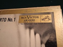 Van Cliburn – Tchaikovsky Piano Concerto No. 1 vinyl LP 1959 RCA Victor LM-2252