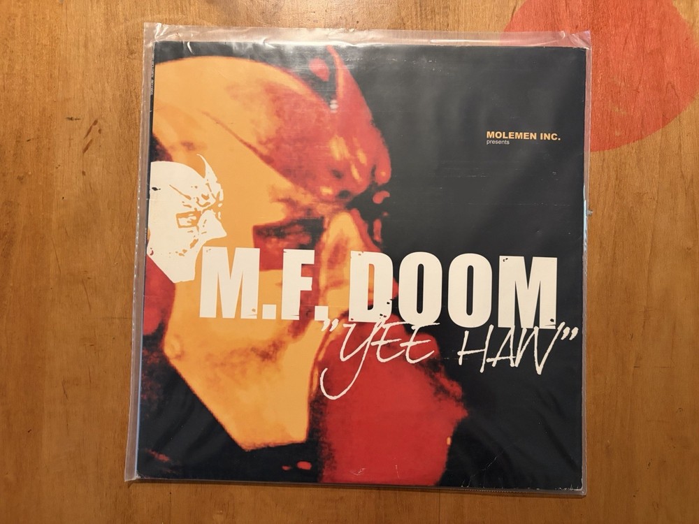🔥🎤 MF DOOM Yee Haw Single OG Press 🎤🔥