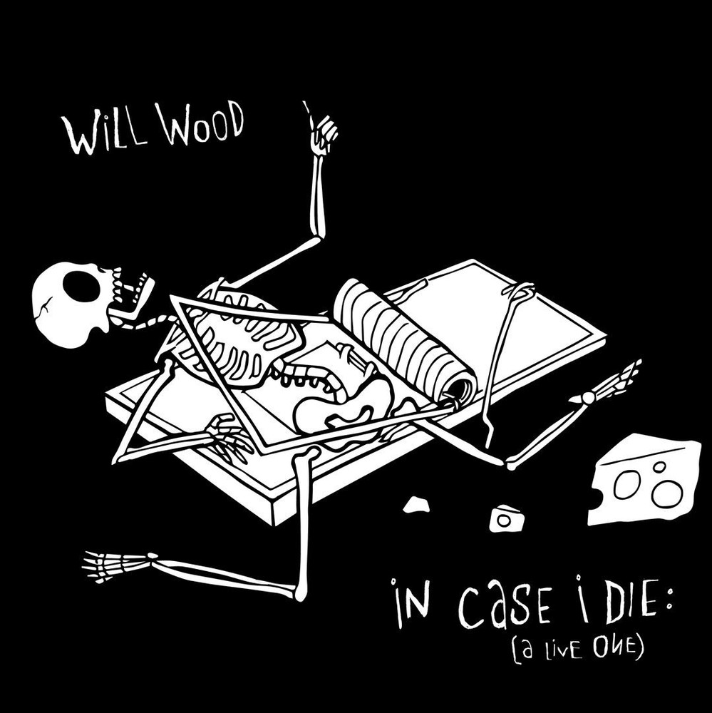 WILL WOOD IN CASE I DIE [INDIE EXCLUSIVE BLACK & WHITE SPLATTER VINYL] NEW LP