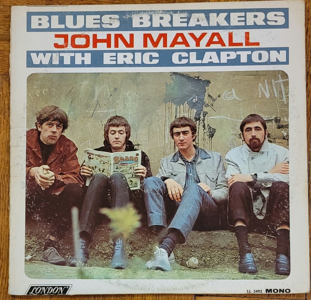 John Mayall Blues Breakers Eric Clapton Vinyl LP 1966 US 1st London Mono LL3492