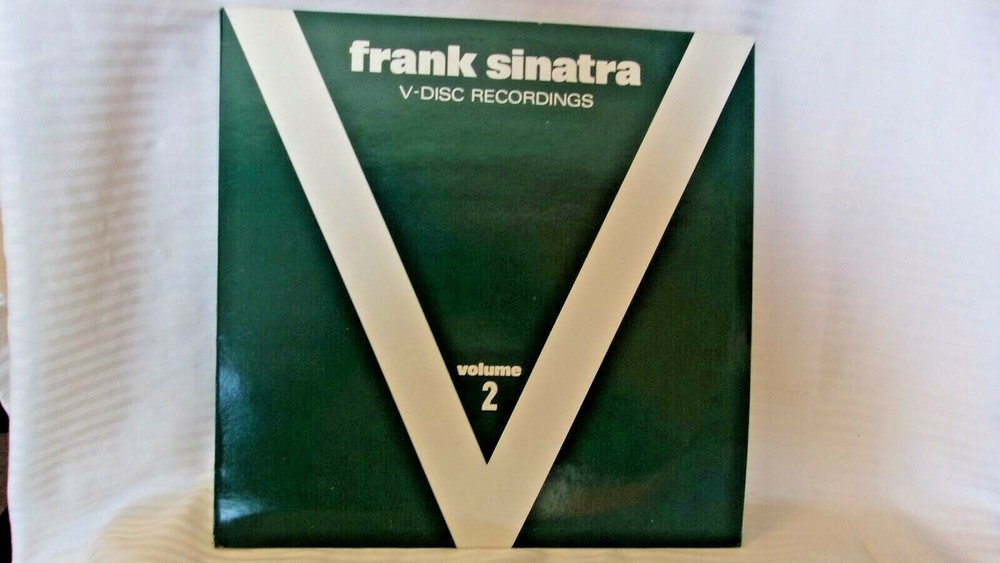 Frank Sinatra V-Disc Recordings Volume Two, LP Record Apex Records #AX2