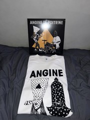 Angine De Poitrine VOL II Vinyl LP SHIRT XXL BUNDLE NEW OFFICIAL MERCH