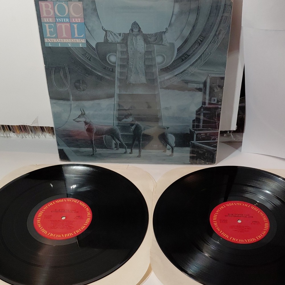 Blue Öyster Cult Extraterrestrial Live Columbia 1982 2LP KG 37946 Gm Gatefold