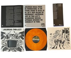 Thin Lizzy – Jailbreak Limited Edition VMP Overmaster Orange Color Vinyl W/OBI