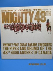 Album Here Comes the Mighty 48th by The Pipes & Drums Vintage