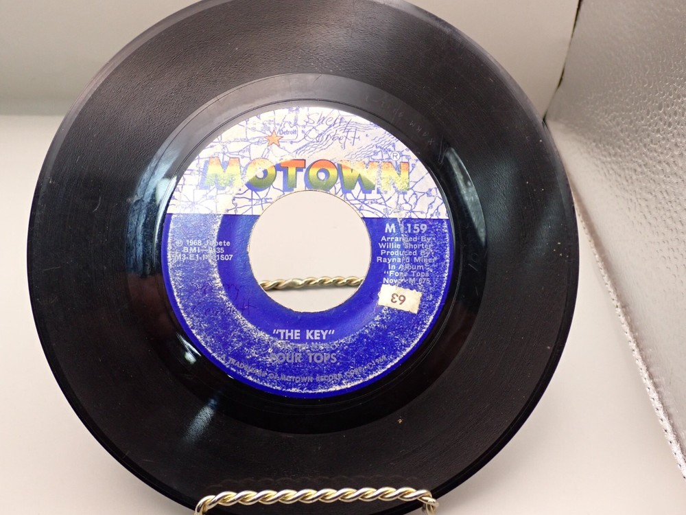 FOUR TOPS: The Key / Don’t Let Him Take Your Love From Me, 45 RPM F5C
