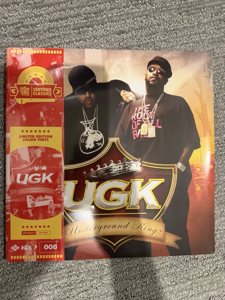 NEW SEALED UGK Underground Kingz TRI-COLOR Vinyl 3xLP NUMBERED /500 Red/Ylw/Clr