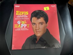 elvis presley lp afl1-3338 re 2 girl happy new sealed