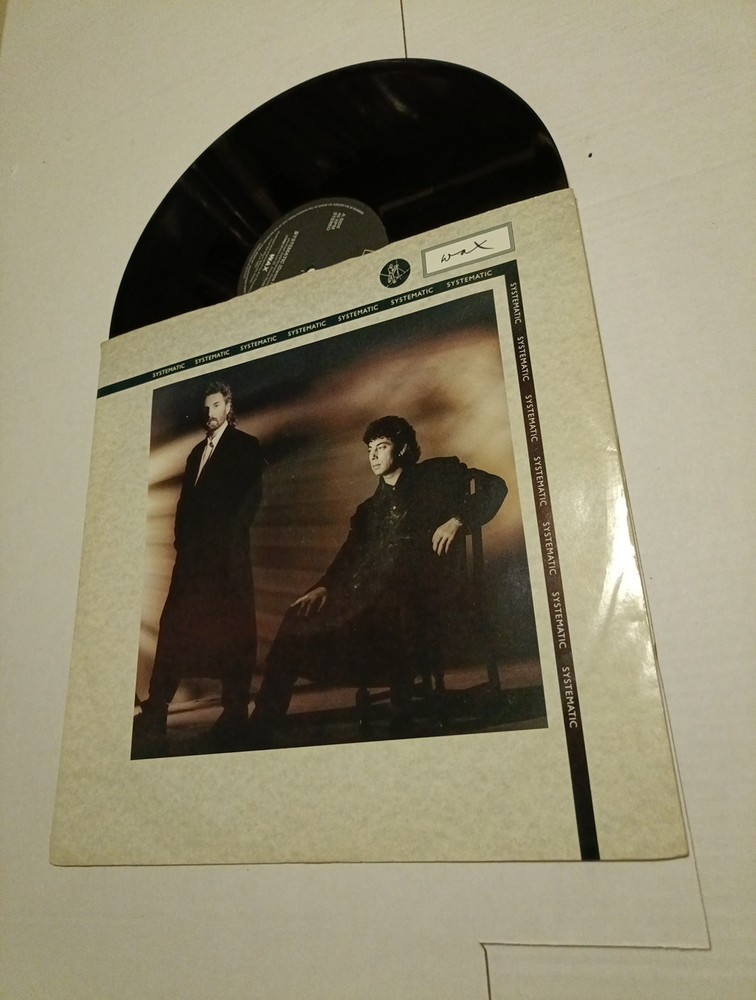 Wax – Systematic 12″ Single VG+/VG+