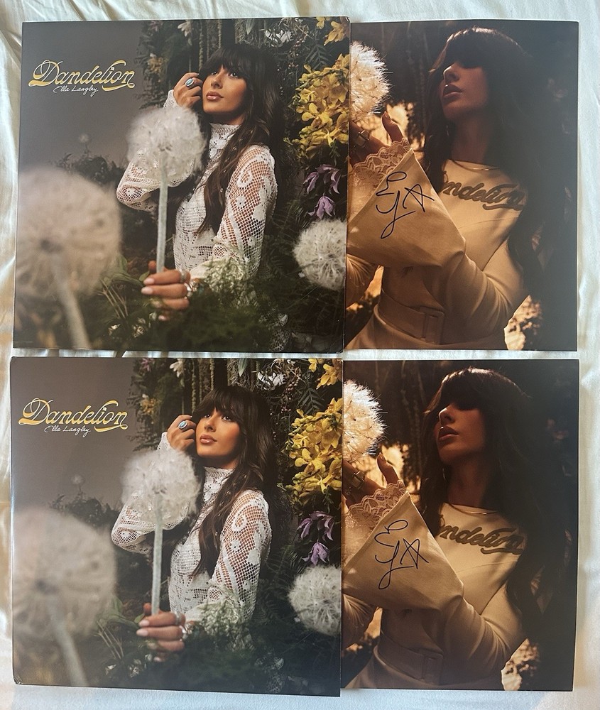 Ella Langley „Dandelion“ Honey Bee Yellow Vinyl Signed/Autographed Insert 🌼