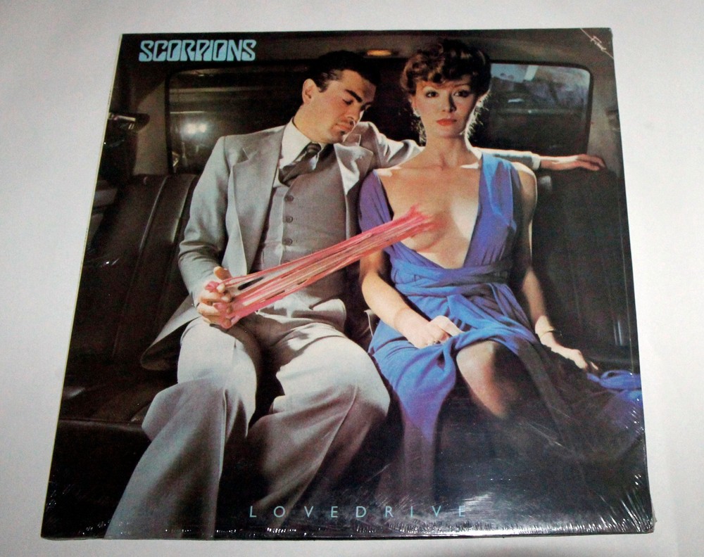 SCORPIONS LOVEDRIVE ORIGINAL COVER STILL SEALED LP