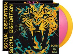 Social Distortion – Born To Kill (IEX Pink & Yellow 2xVinyl) – PUNK *NEW/COLOR*