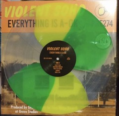 Violent Soho – Everything Is A-OK Ltd. Edition Green|Clear|Yellow Colored Vinyl