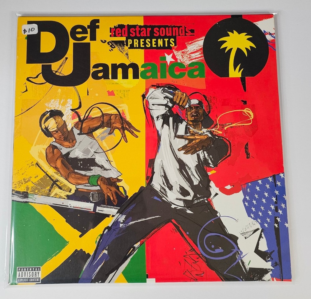 Def Jam Jamaica Red Star Sounds 2xLP Record 2003 Promo Hip Hop Reggae 33RPM