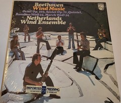 Netherlands Wind Ensemble Beethoven Wind Music 1975 Philips 9500 087 SEALED MINT