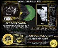 Third Man Records Vault #17 EXTRAS Willie Nelson & Friends Jack White 6″ 2013