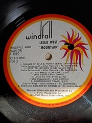 Leslie West – Mountain (1969 Vinyl LP Windfall 4500) Psych/Blues Rock